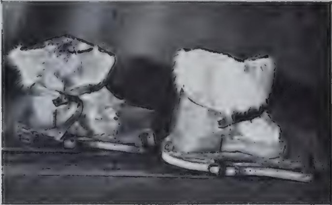 Ski adaptations for Finneskos