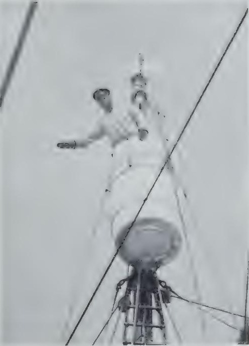 Lieut Evans commanding Terra Nova from crow’s nest. December 28 th 1910