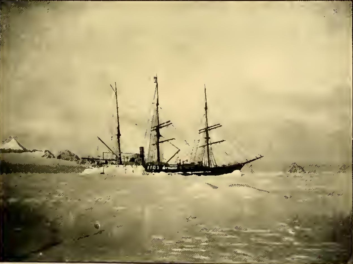 Scotia in winter at Scotia Bay — related expedition photograph