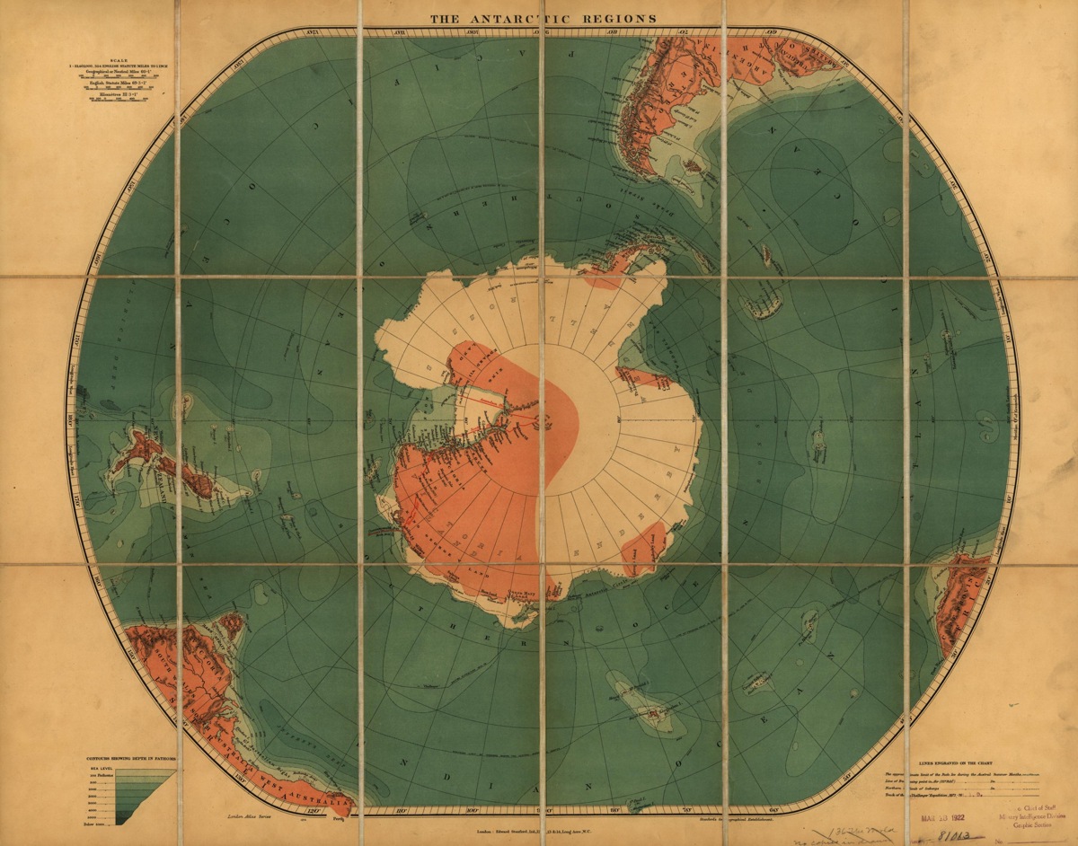 The Antarctic Regions — independent Stanford copy, undated