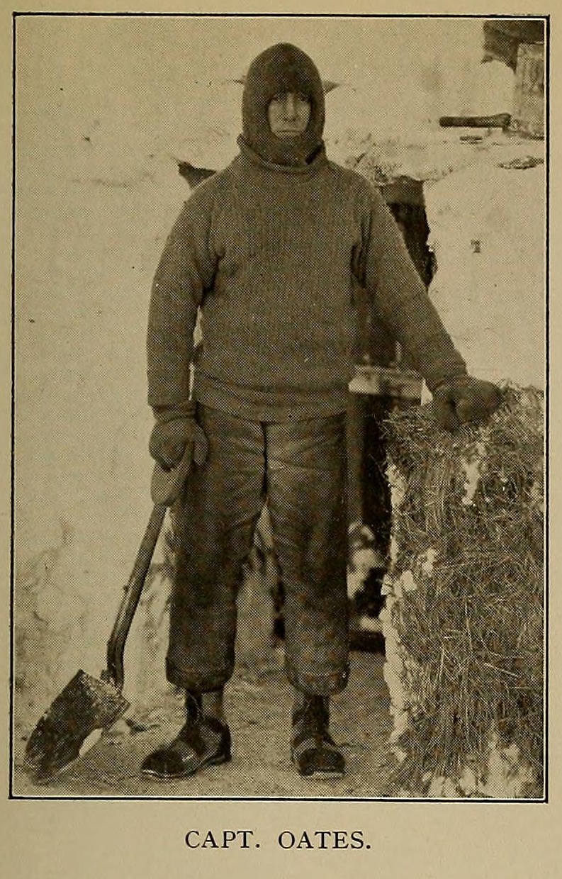 Captain Oates — different full-length portrait
